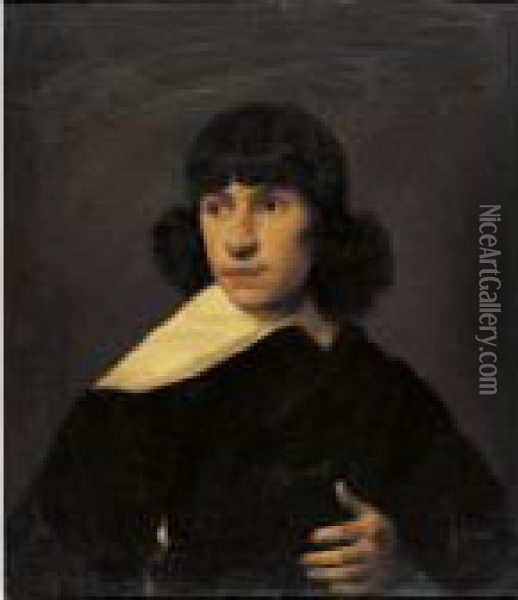 Young Man Oil Painting - Jan De Bray