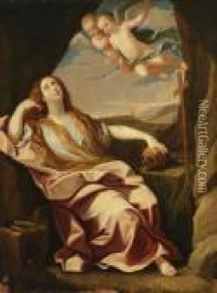 Saint Mary Magdalene Oil Painting - Guido Reni