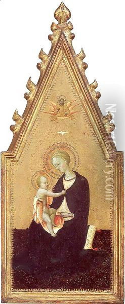 Madonna of Humility 2 Oil Painting - Stefano Di Giovanni Sassetta