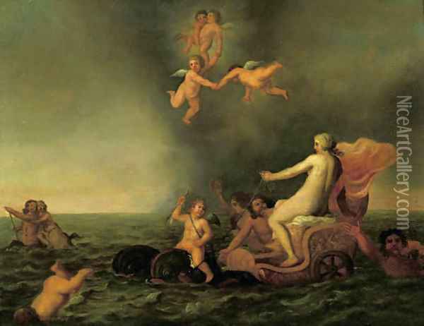The Triumph of Amphitrite Oil Painting - Cornelis Willaerts
