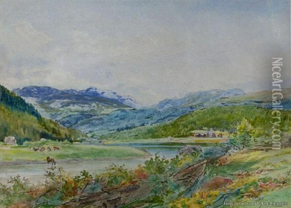 Nelson Landscape Oil Painting - John Mcintosh Madden