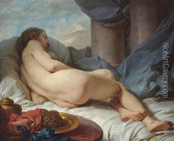 Venus Oil Painting - Francois Guillaume Menageot