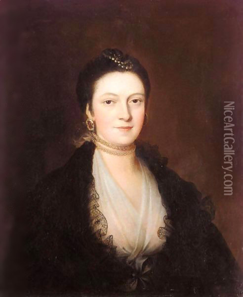 Portrait Of Lady Alston (1732-1807) Oil Painting - Thomas Gainsborough