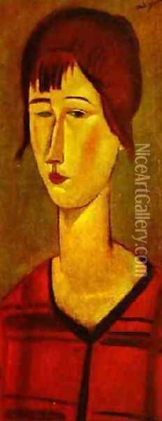 Marcelle Oil Painting - Amedeo Modigliani