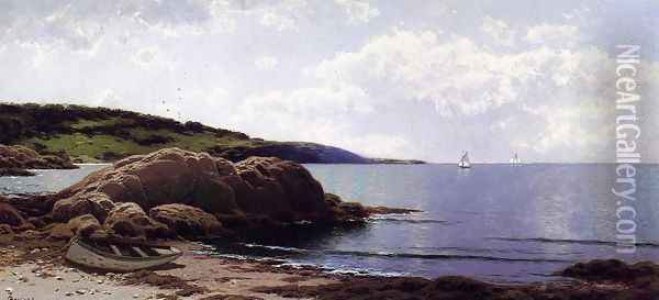 Baily's Island, Maine Oil Painting - Alfred Thompson Bricher