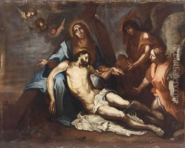 The Lamentation Of Christ Oil Painting - Sir Anthony Van Dyck
