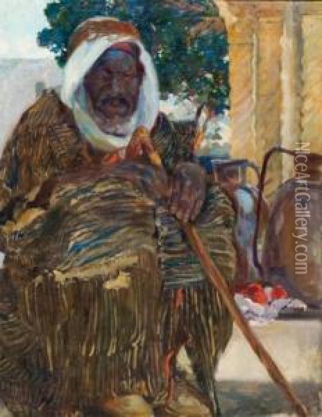 Arabe Assis Oil Painting - Ulisse Caputo