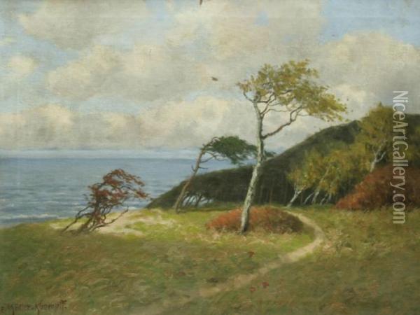 Kustenlandschaft An Der Ostsee Oil Painting - Paul Muller-Kaempff
