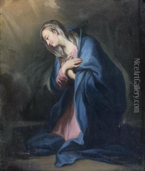 La Vierge De L'annonciation Oil Painting - Carle van Loo