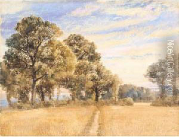 Summer Landscape Oil Painting - William Turner