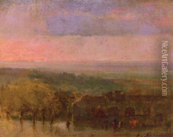 The Far Horizon Oil Painting - George Inness