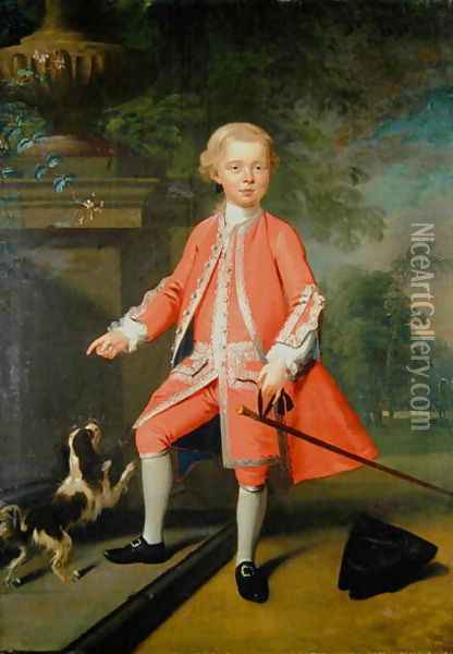 Portrait of a Boy Oil Painting - Willem Verelst