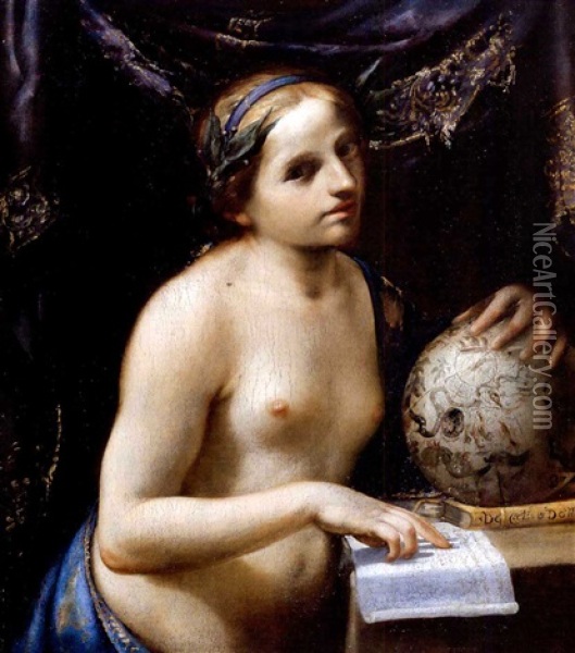 Allegoria Dell'astrologia Oil Painting - Guido Cagnacci
