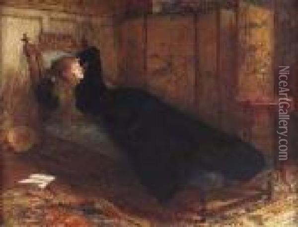 Dolce Far Niente Oil Painting - Sir William Quiller-Orchardson