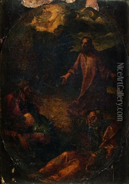 Le Christ Au Jardin Des Oliviers Oil Painting -  Scarsellino