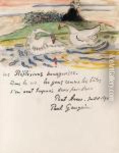 Rflexions Bourgeoises Oil Painting - Paul Gauguin