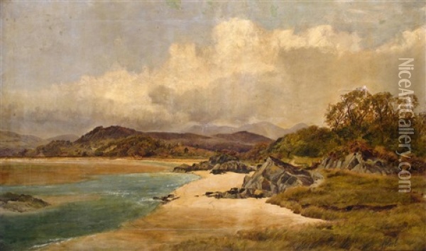 Morcambe Bay Oil Painting - James Peel