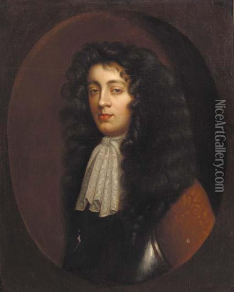 Portrait Of James Scott Oil Painting - Sir Godfrey Kneller