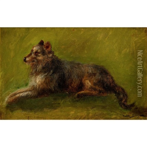 Hound At Rest Oil Painting - Rosa Bonheur