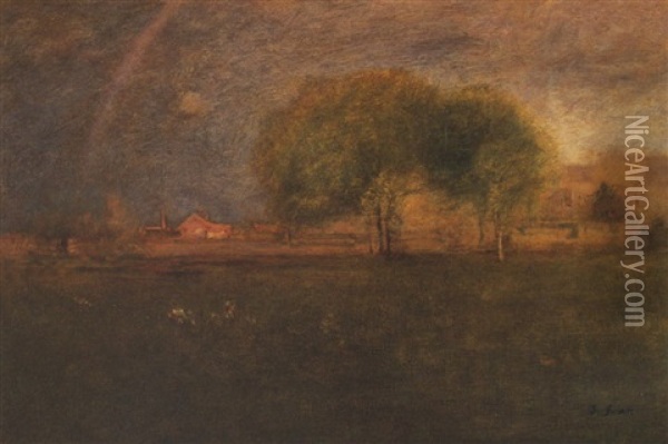 Montclair (the Rainbow) Oil Painting - George Inness