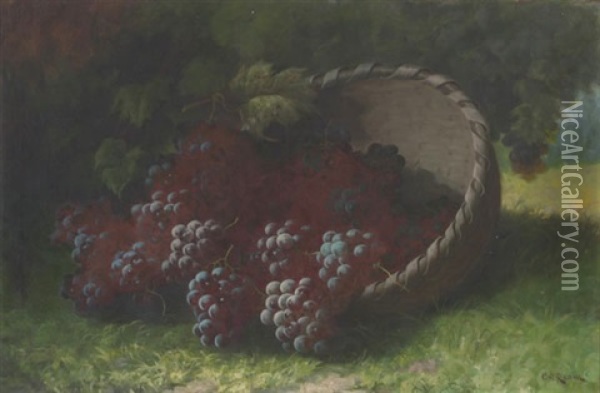Bountiful Harvest Oil Painting - Carducius Plantagenet Ream