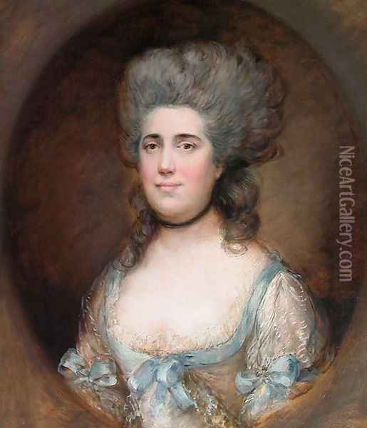 Miss Elisabeth Anne Gosset (1740-1804) Oil Painting - Thomas Gainsborough