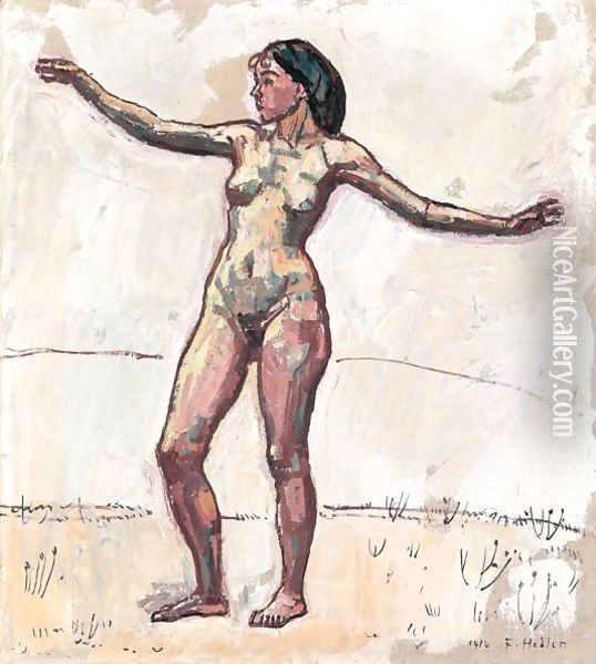 The Dance, 1916 Oil Painting - Ferdinand Hodler