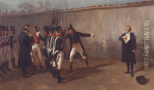 The Unwilling Executioners Oil Painting - Edouard Armand-Dumaresq
