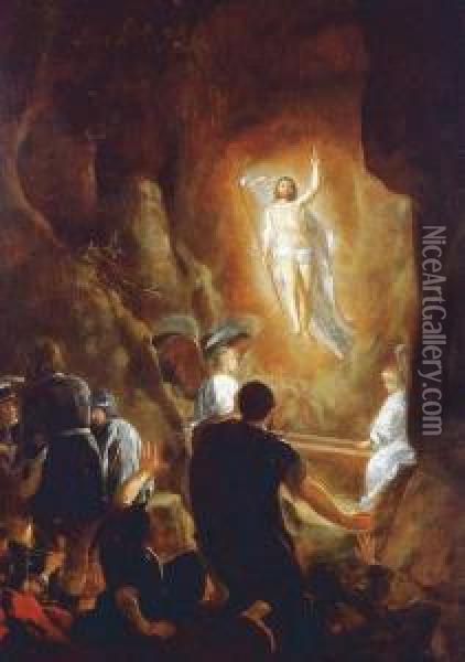 The Resurrection Oil Painting - Thomas De Keyser