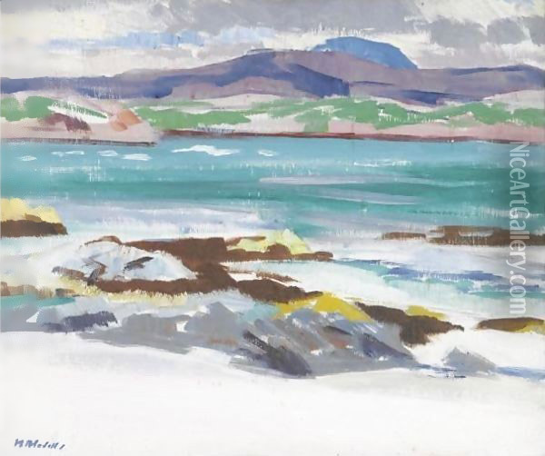 Iona 5 Oil Painting - Francis Campbell Boileau Cadell