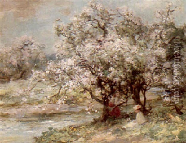 Springtime Oil Painting - William Stewart MacGeorge