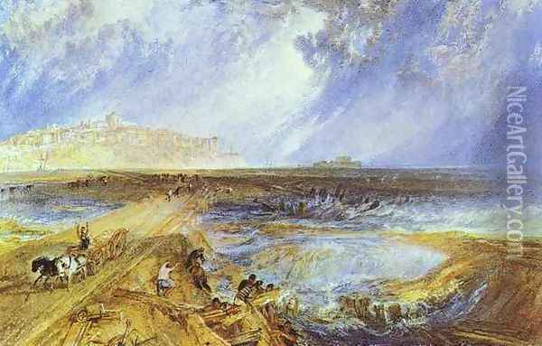 Rye, Sussex Oil Painting - Joseph Mallord William Turner