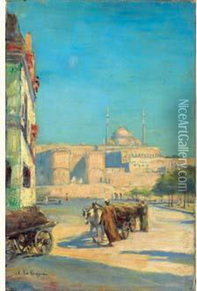 Vue D'istanbul Oil Painting - Fernand Lequesne