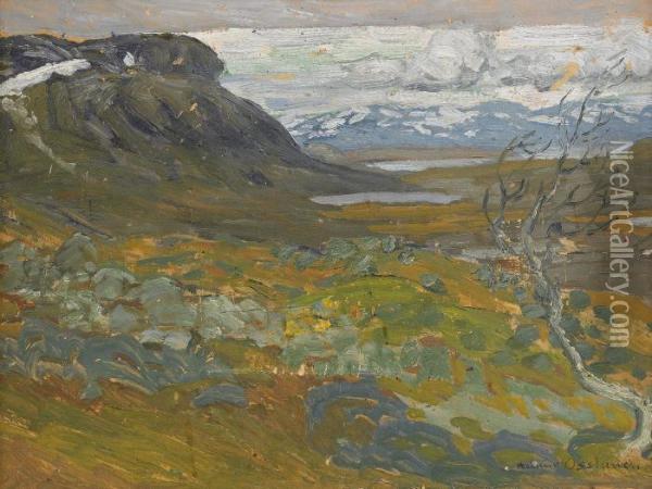 Varafton - Torne Trask Oil Painting - Helmer Osslund