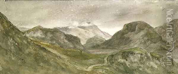Helvellyn Oil Painting - John Constable