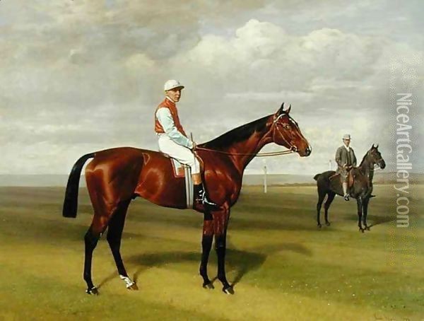'Isinglass', Winner of the 1893 Derby 2 Oil Painting - Emil Adam