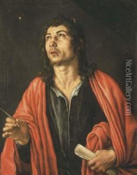 Saint Jean L'evangeliste Oil Painting - Luis Tristan