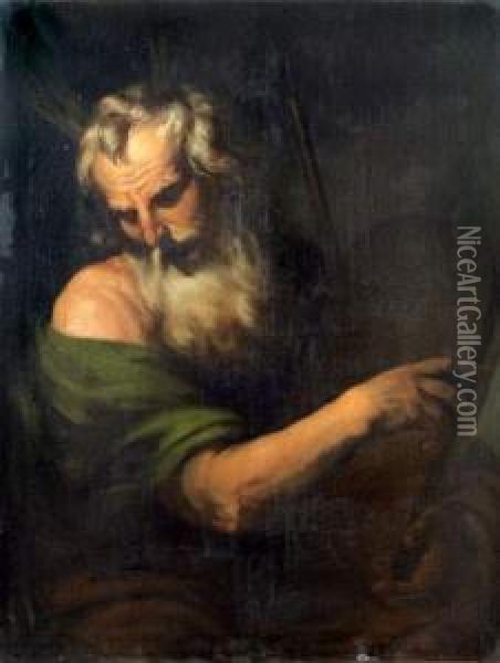Saint Paul Oil Painting - Girolamo Troppa