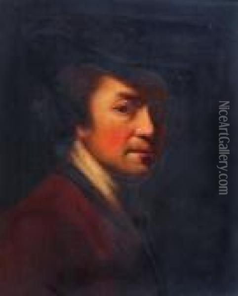 Oil On Canvas Oil Painting - Sir Joshua Reynolds