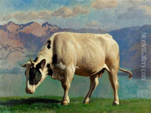 La Palotte Oil Painting - Albert Lugardon