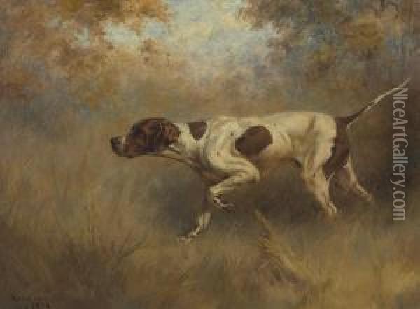 Jura On Point Oil Painting - Percival Leonard Rosseau