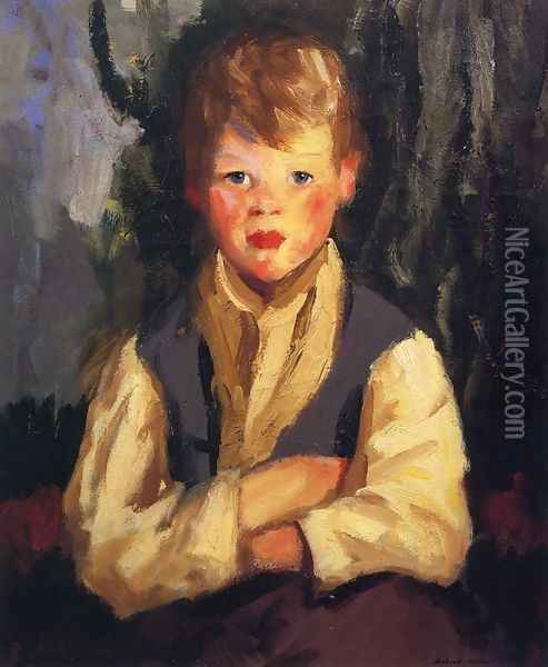 The Little Irishman Oil Painting - Robert Henri