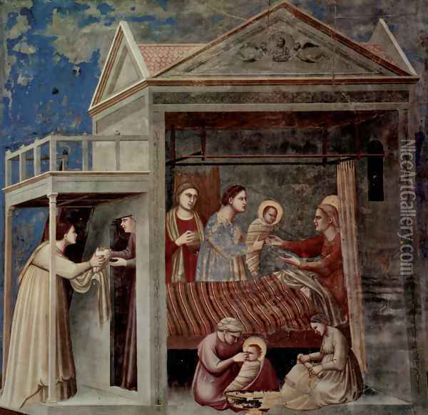 Scrovegni 8 Oil Painting - Giotto Di Bondone