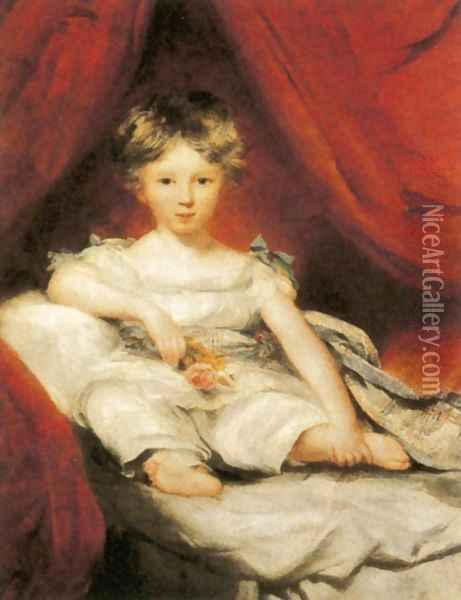 Portrait of Master Ainslie Oil Painting - Sir Thomas Lawrence