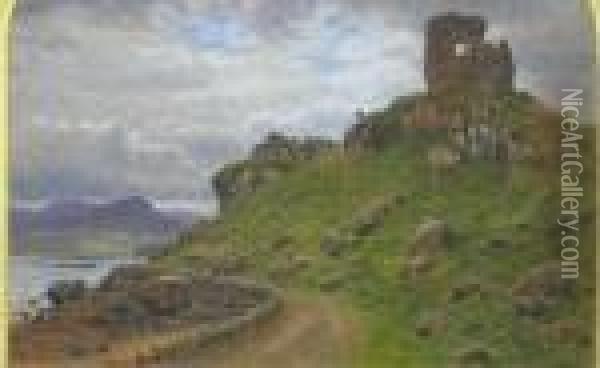 Aros Castle Oil Painting - Waller Hugh Paton