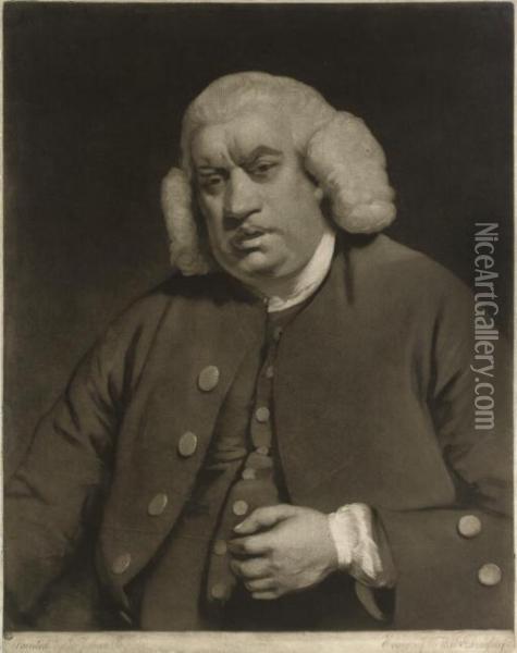 Dr Samuel Johnson Oil Painting - William Doughty