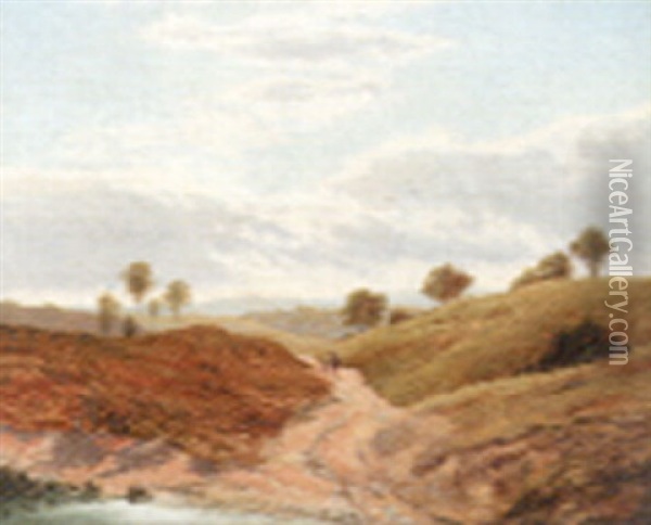 Westerham Oil Painting - Arthur Gilbert