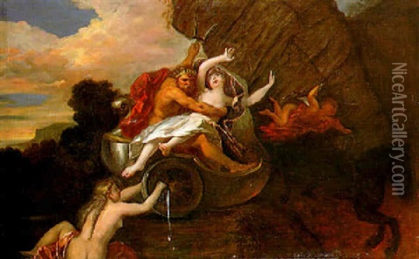 The Rape Of Proserpine Oil Painting - Louis Galloche