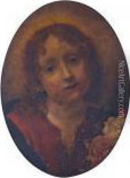 The Christ Child Oil Painting - Carlo Dolci