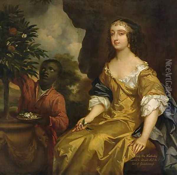 Lady Elizabeth Noel Wriothesley Oil Painting - Sir Peter Lely